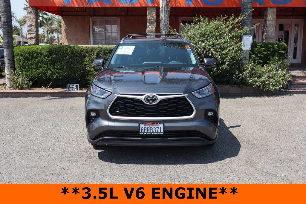 used 2020 Toyota Highlander car, priced at $23,995