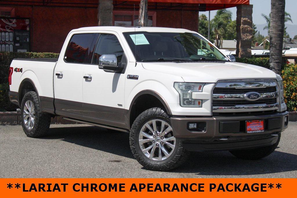 2015 Oxford White Ford F-150