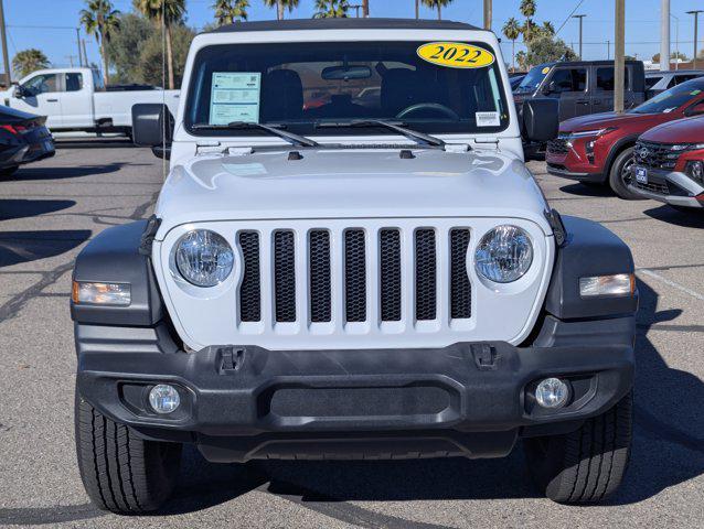 used 2022 Jeep Wrangler Unlimited car, priced at $27,999