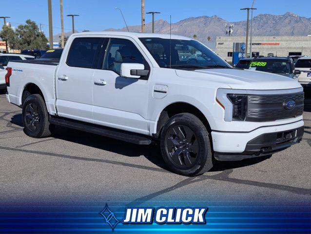 used 2023 Ford F-150 Lightning car, priced at $40,999