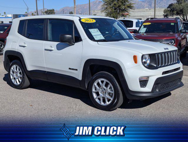 used 2023 Jeep Renegade car, priced at $23,799