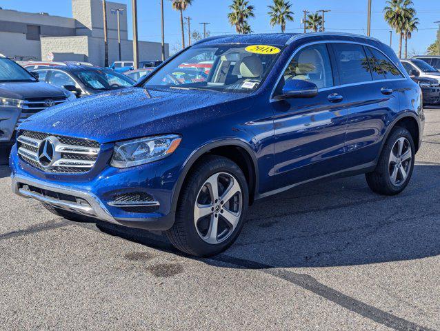 used 2018 Mercedes-Benz GLC 300 car, priced at $17,599