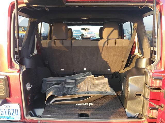 used 2011 Jeep Wrangler Unlimited car, priced at $12,681