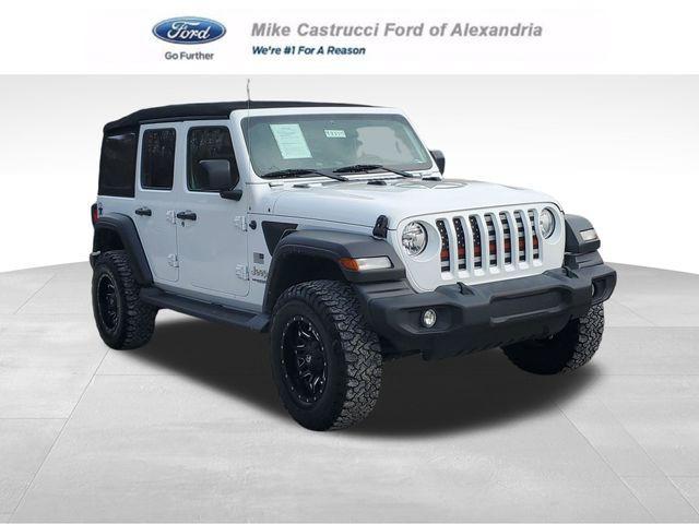 used 2020 Jeep Wrangler Unlimited car, priced at $16,487