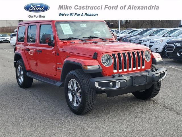 used 2018 Jeep Wrangler Unlimited car, priced at $20,315
