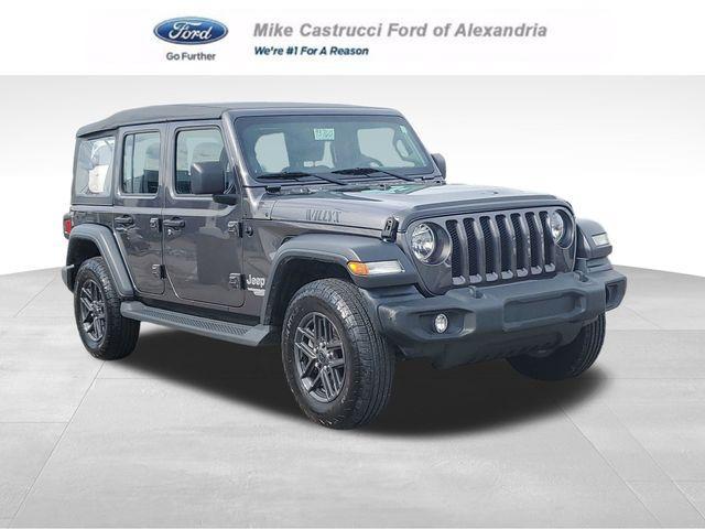 used 2021 Jeep Wrangler Unlimited car, priced at $21,987