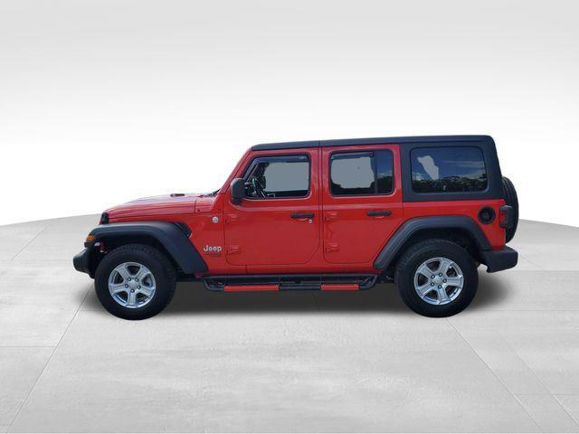 used 2021 Jeep Wrangler Unlimited car, priced at $22,784