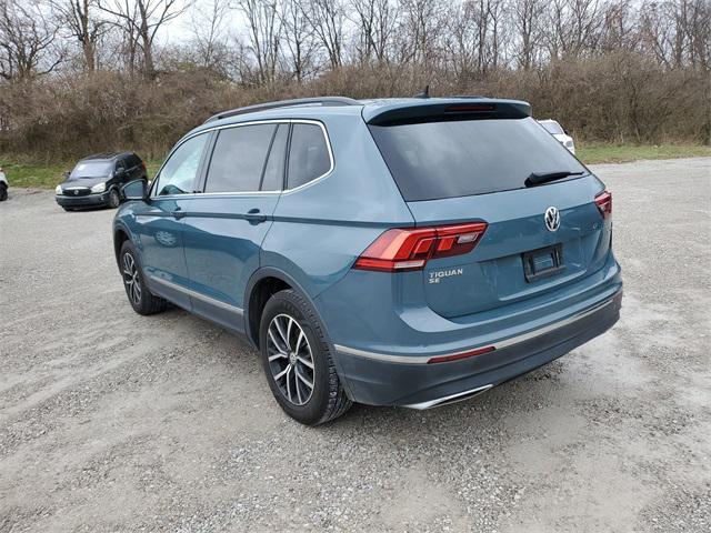 used 2021 Volkswagen Tiguan car, priced at $13,591