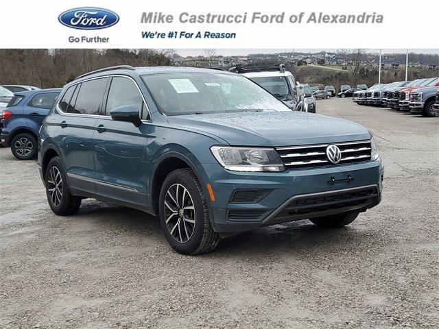 used 2021 Volkswagen Tiguan car, priced at $14,870