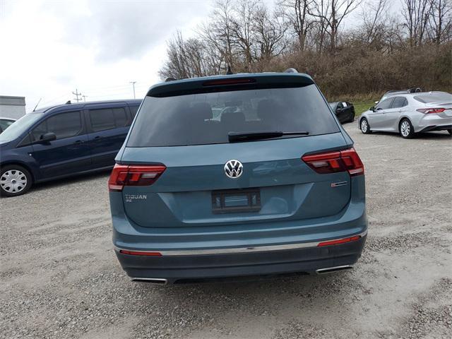 used 2021 Volkswagen Tiguan car, priced at $13,591