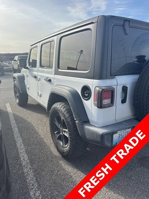 used 2021 Jeep Wrangler Unlimited car, priced at $23,582