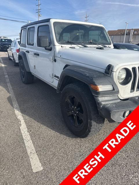 used 2021 Jeep Wrangler Unlimited car, priced at $23,582