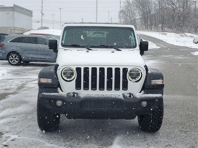 used 2021 Jeep Wrangler Unlimited car, priced at $21,268