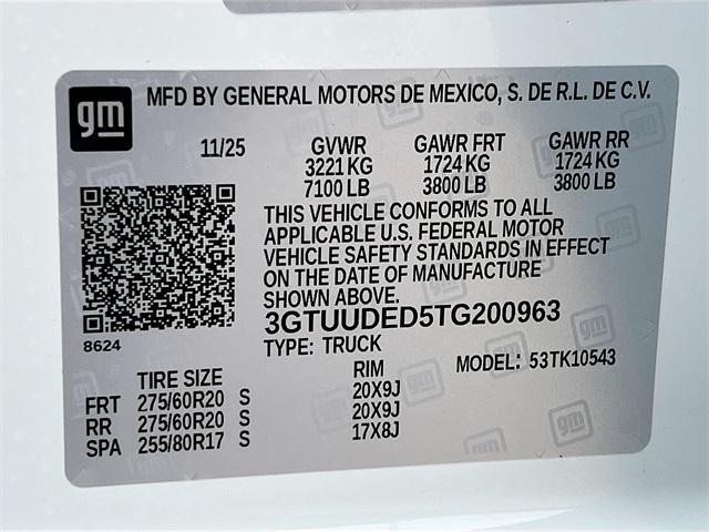 new 2026 GMC Sierra 1500 car, priced at $55,089