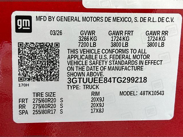 new 2026 GMC Sierra 1500 car, priced at $62,870