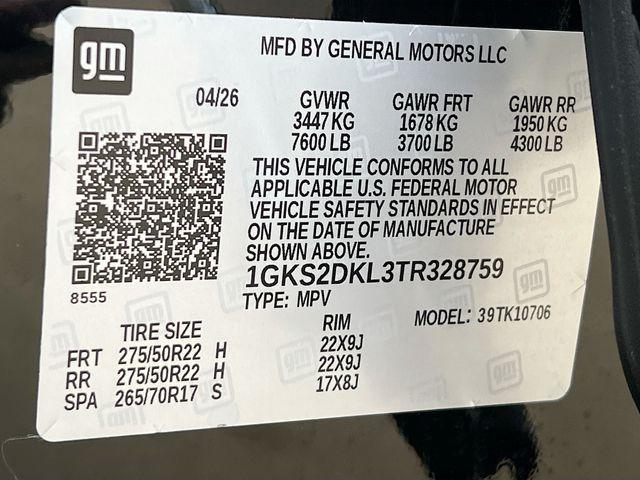 new 2026 GMC Yukon car, priced at $93,594