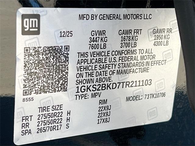 new 2026 GMC Yukon car, priced at $82,569