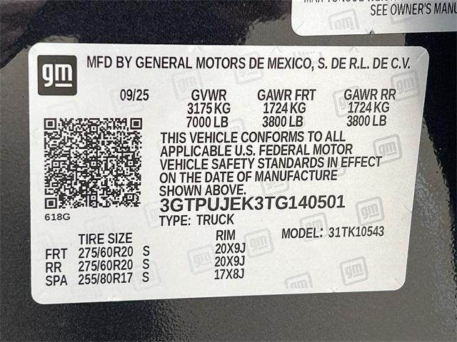 new 2026 GMC Sierra 1500 car, priced at $44,487