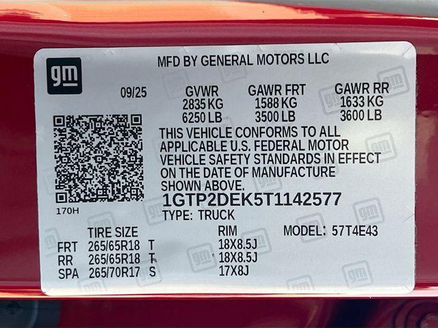 new 2026 GMC Canyon car, priced at $46,252
