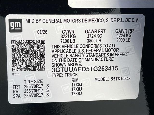 new 2026 GMC Sierra 1500 car, priced at $42,115