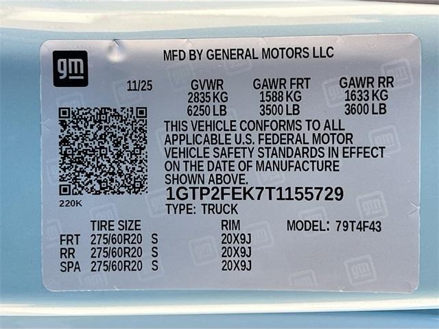 new 2026 GMC Canyon car, priced at $54,806