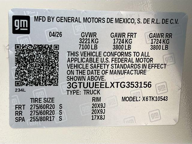 new 2026 GMC Sierra 1500 car, priced at $63,615