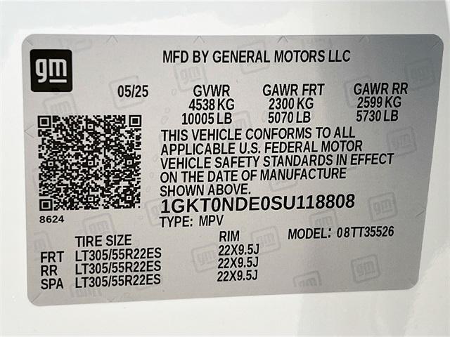 new 2025 GMC HUMMER EV SUV car, priced at $86,745