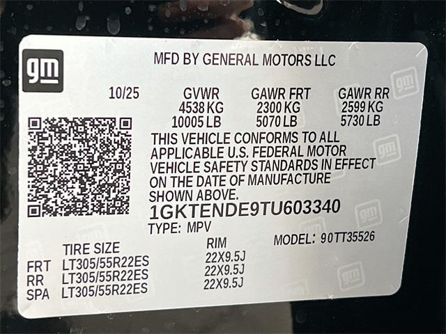 new 2026 GMC HUMMER EV SUV car, priced at $89,089