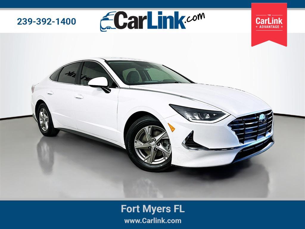 used 2021 Hyundai Sonata car, priced at $10,590
