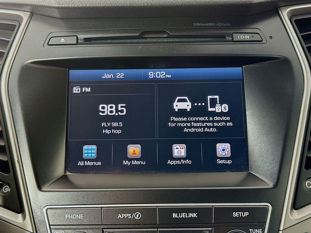 used 2017 Hyundai Santa Fe car, priced at $8,490