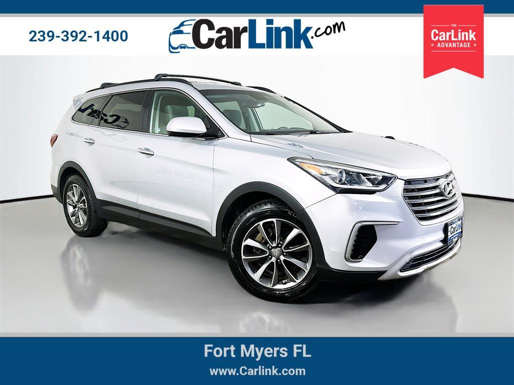 used 2017 Hyundai Santa Fe car, priced at $8,900