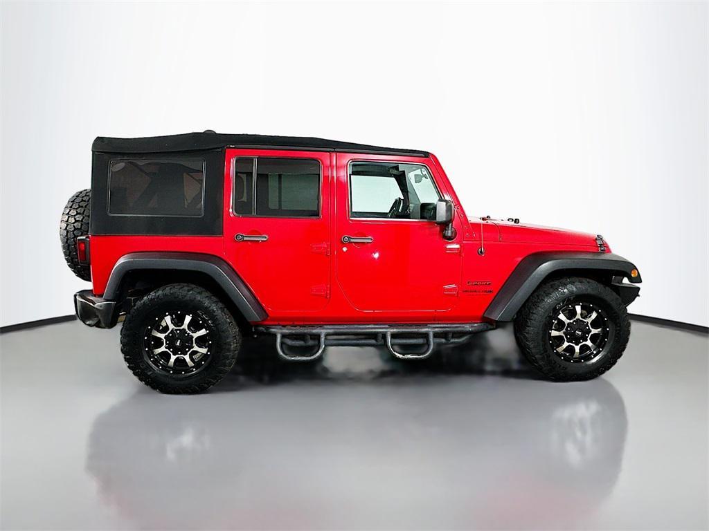 used 2018 Jeep Wrangler JK Unlimited car, priced at $17,490