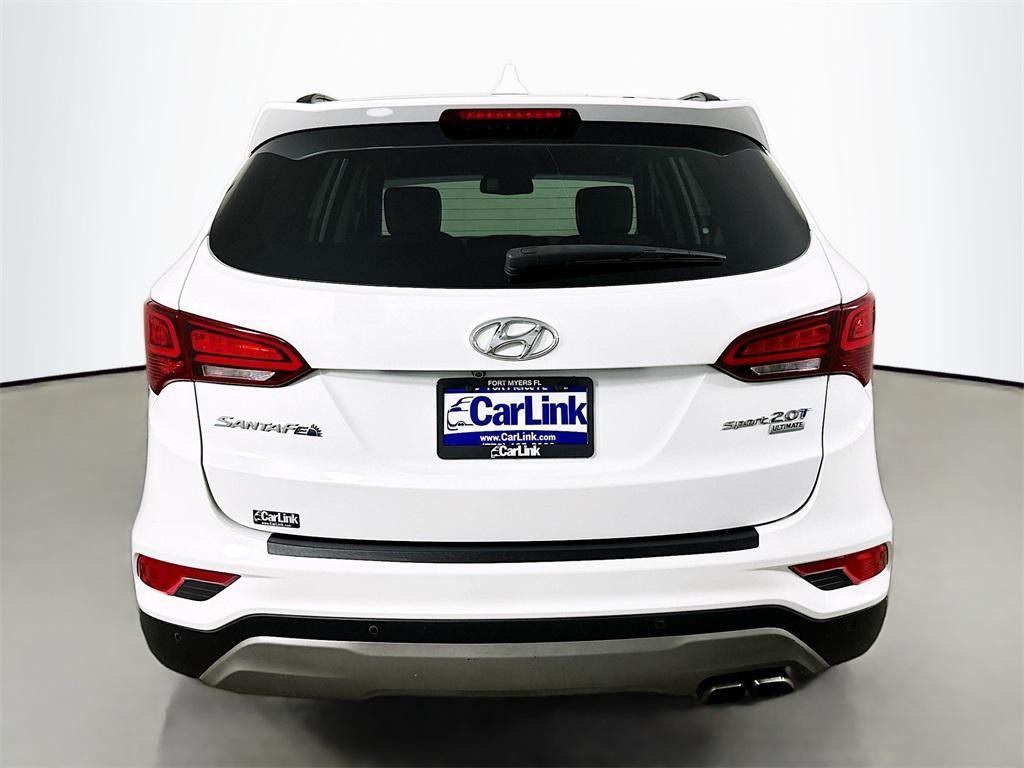 used 2018 Hyundai Santa Fe Sport car, priced at $9,999