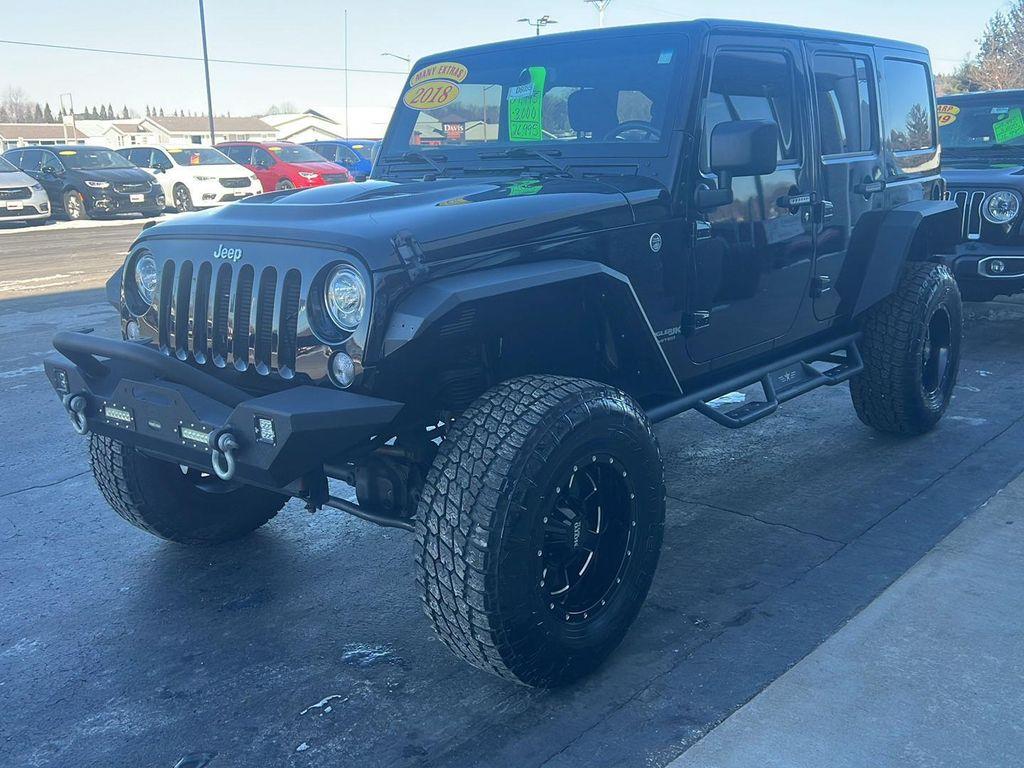 used 2018 Jeep Wrangler JK Unlimited car, priced at $26,995