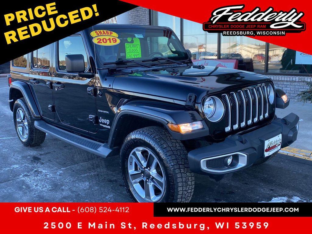 used 2019 Jeep Wrangler Unlimited car, priced at $26,995
