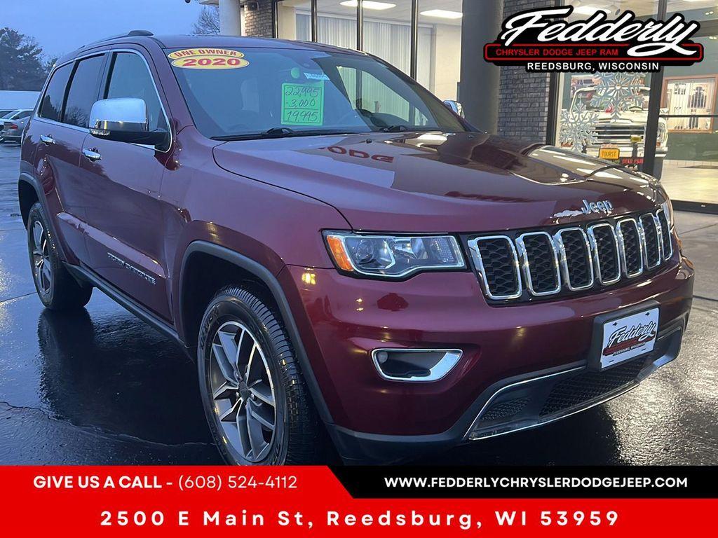 used 2020 Jeep Grand Cherokee car, priced at $19,645