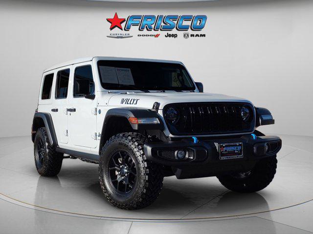 used 2024 Jeep Wrangler 4xe car, priced at $35,419