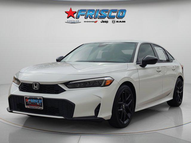 used 2025 Honda Civic Hybrid car, priced at $25,991