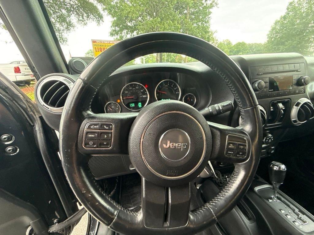 used 2014 Jeep Wrangler Unlimited car, priced at $16,999