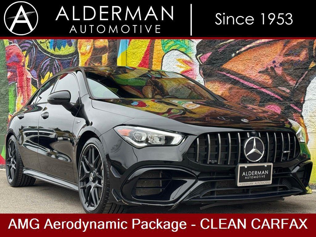 used 2020 Mercedes-Benz AMG CLA 45 car, priced at $37,995