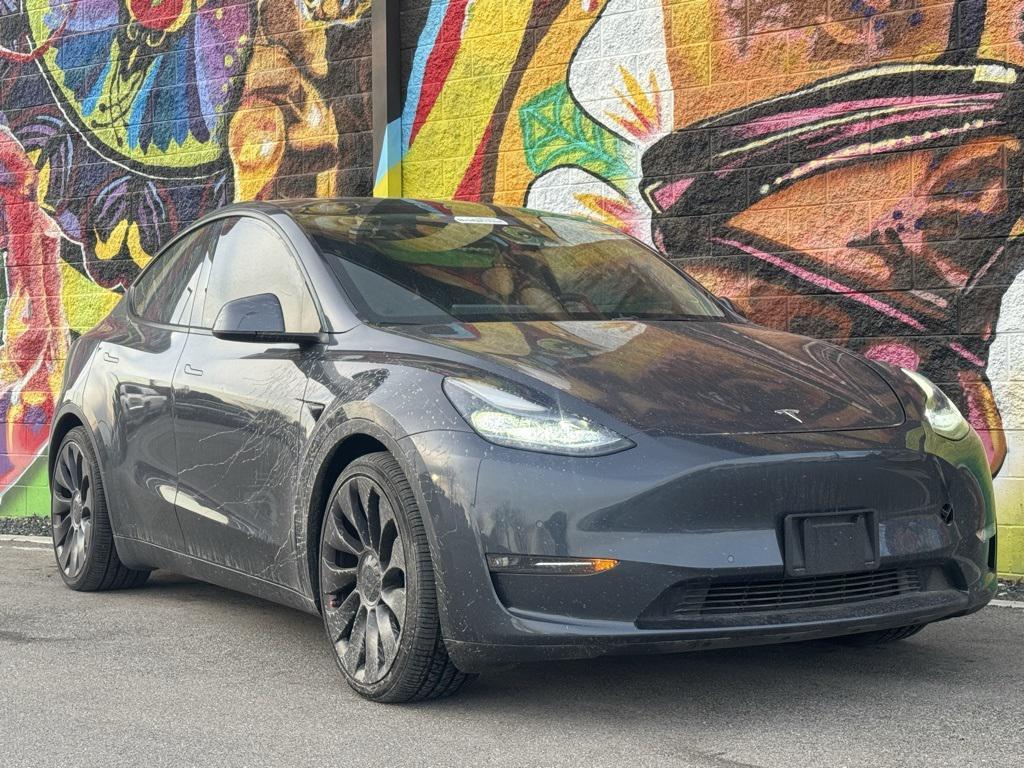 used 2021 Tesla Model Y car, priced at $27,791