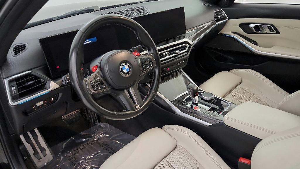 used 2023 BMW M3 car, priced at $77,250