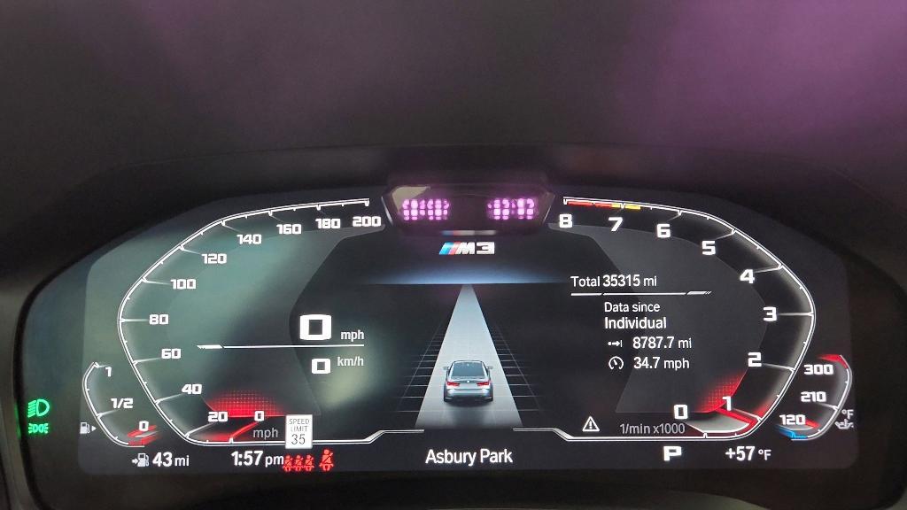 used 2021 BMW M3 car, priced at $69,900