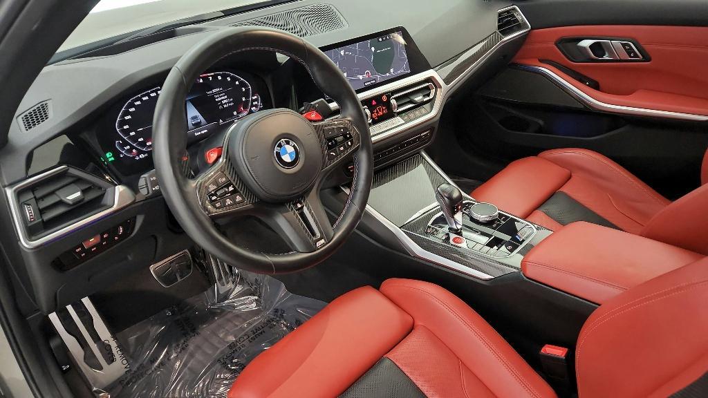 used 2021 BMW M3 car, priced at $69,900