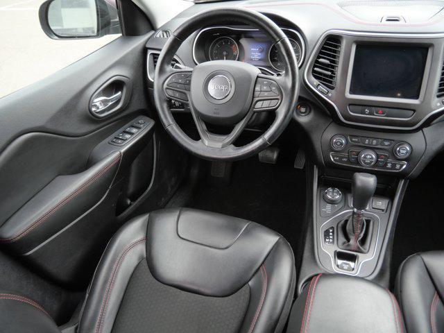 used 2019 Jeep Cherokee car, priced at $17,485