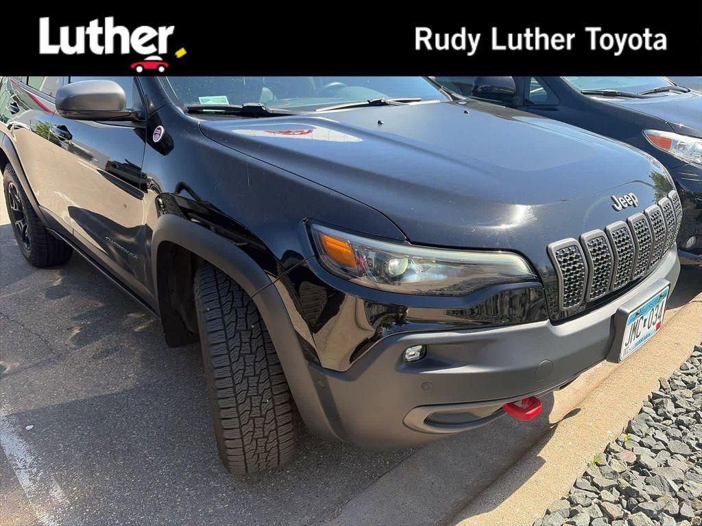 used 2019 Jeep Cherokee car, priced at $18,850