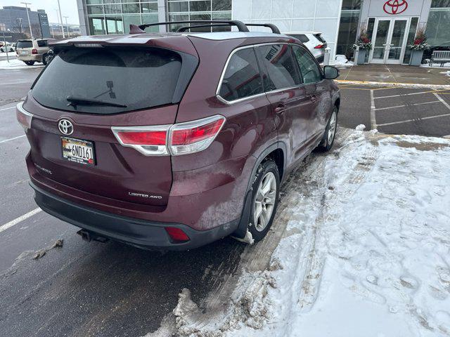 used 2015 Toyota Highlander car, priced at $17,500