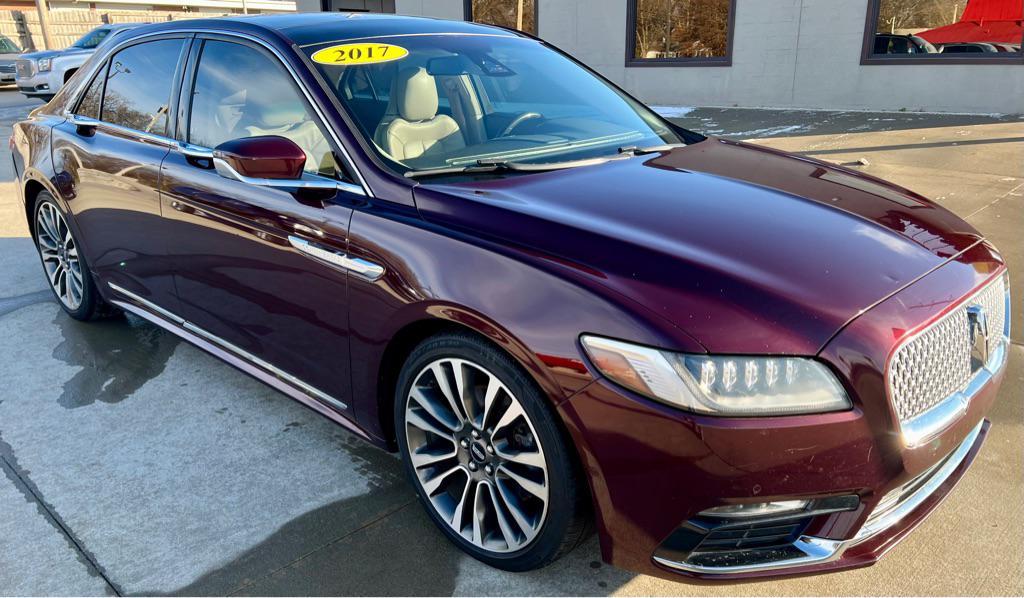 used 2017 Lincoln Continental car, priced at $15,995