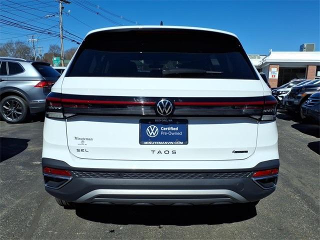 used 2025 Volkswagen Taos car, priced at $29,901