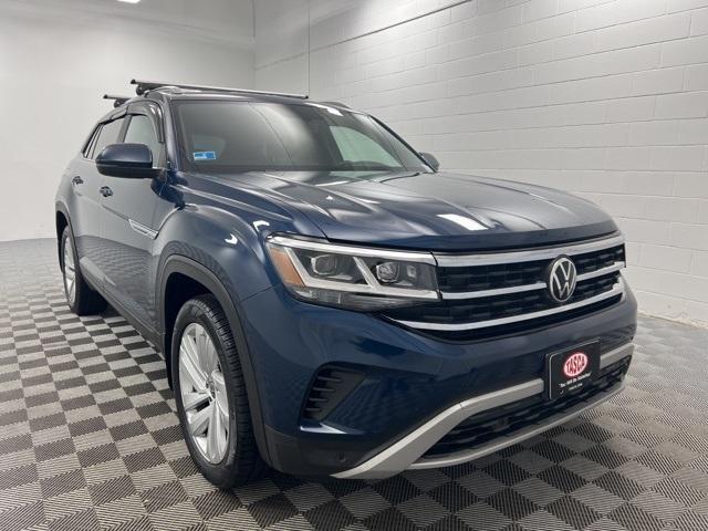 used 2021 Volkswagen Atlas Cross Sport car, priced at $25,497